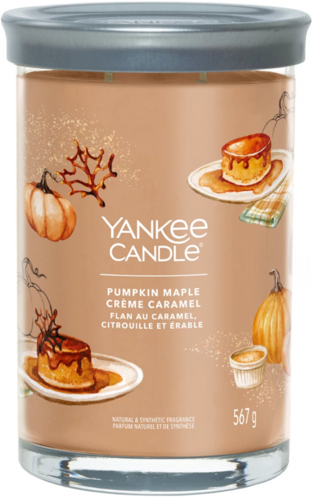 Yankee Candle Signature Pumpkin Maple Creme Caramel 567g