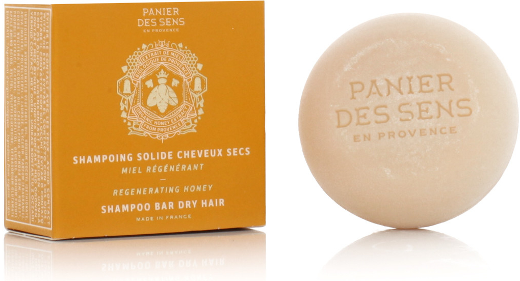 Panier des Sens Regenerating Honey Shampoo Bar Dry Hair 75 g