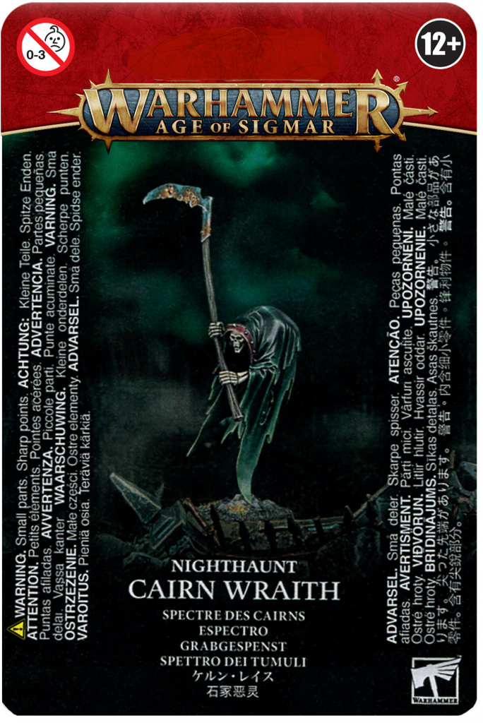 GW Warhammer Age of Sigmar Nighthaunt Cairn Wraith