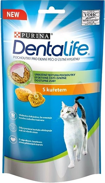 Dentalife Cat s kuřetem 40 g