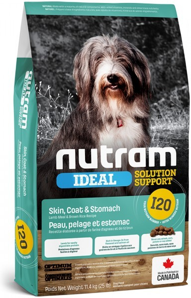 Nutram I20 Ideal Sensitive Dog 3 x 11,4 kg