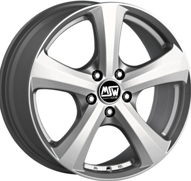 MSW 19 6x14 4x98 ET38 silver