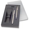 Lamy Logo Brushed Steel - sada kuličkového a plnicího pera