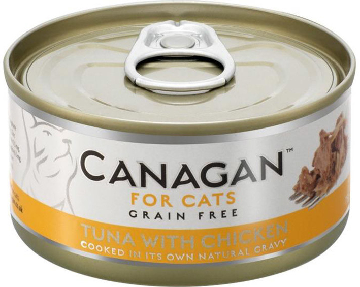 Canagan Cat Tuňák a kuře 75 g