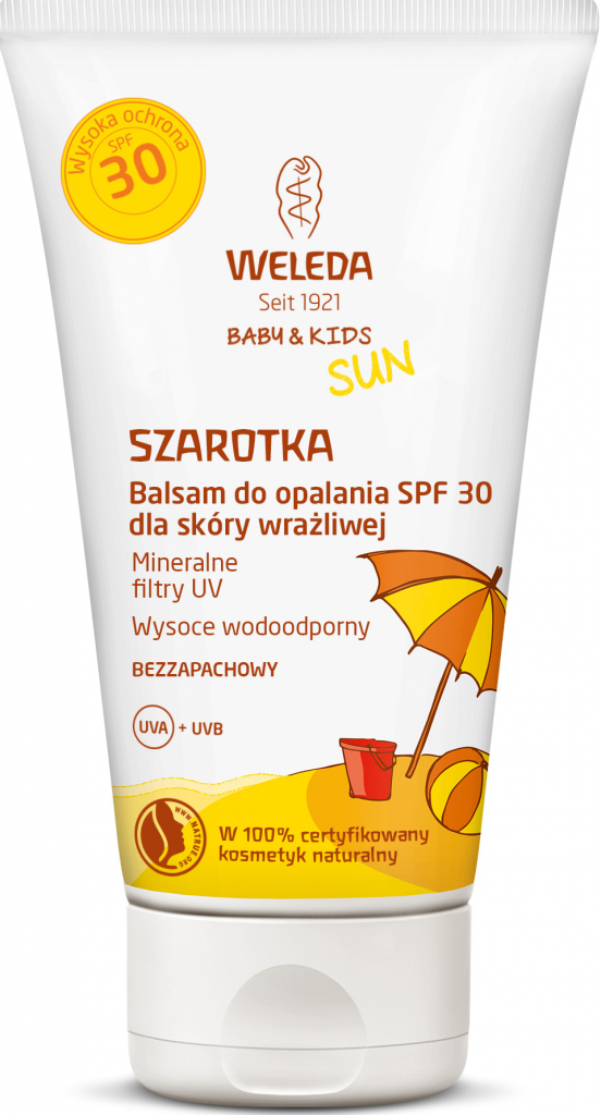 Weleda Sensitive dětské mléko na opalování SPF30 150 ml