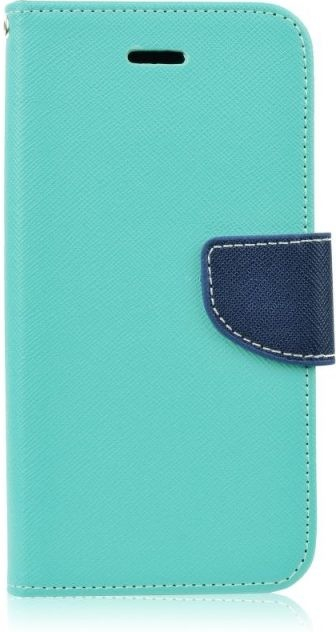 Pouzdro Fancy Book mátově-Apple iPhone 7 / iPhone 8 / iPhone SE 2020 / iPhone SE 2022 modré