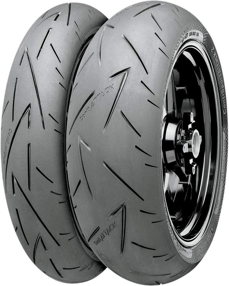 Continental ContiSportAttack 2 120/70 R17 58W+180/55 R17 73W