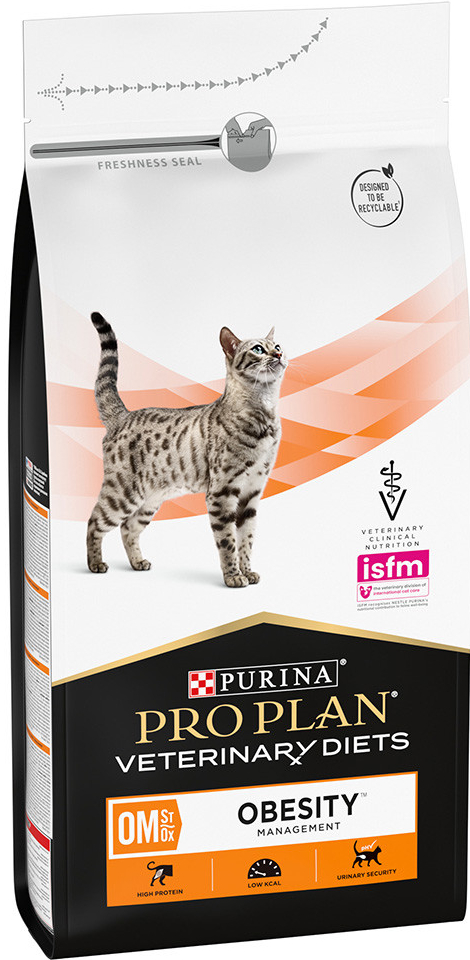 Pro Plan Veterinary Diets Feline OM ST/OX Obesity Management 1,5 kg