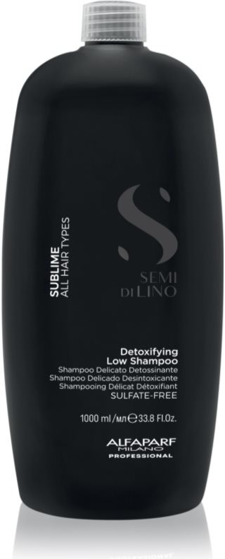 Alfaparf Milano Semi di Lino Sublime čisticí detoxikační šampon pro všechny typy vlasů 1000 ml
