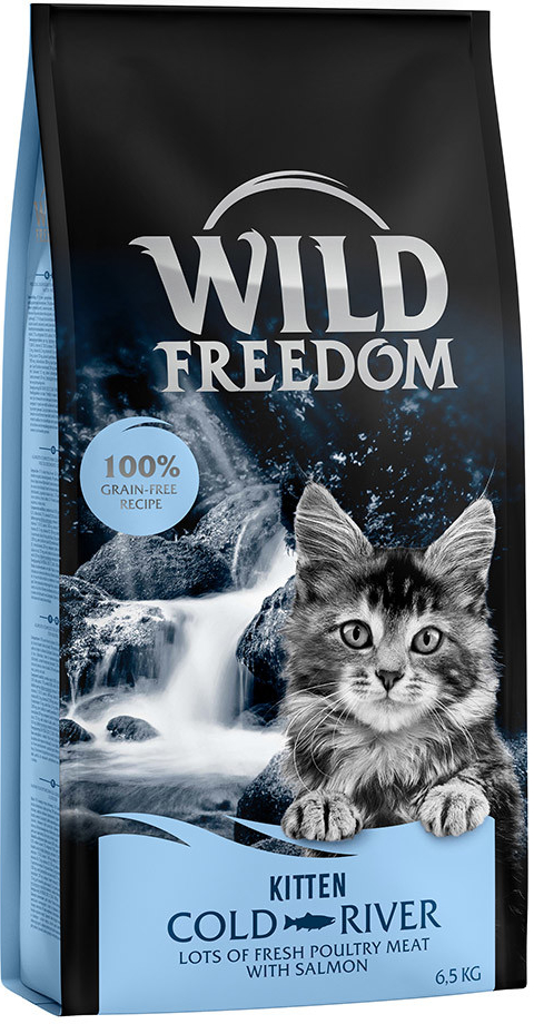 Wild Freedom Kitten Cold River s lososem 6,5 kg