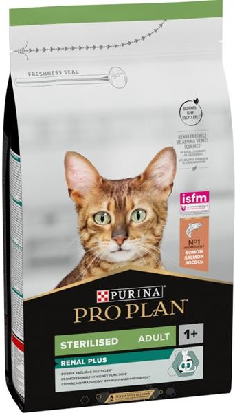 Pro Plan kočka Sterilised losos 1,5 kg