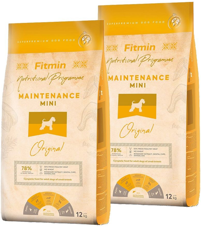 Fitmin Dog Mini Maintenance 2 x 12 kg