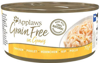 Applaws Cat Tin Grain Free Chicken in Gravy s kuřecím v omáčce 72 x 70 g