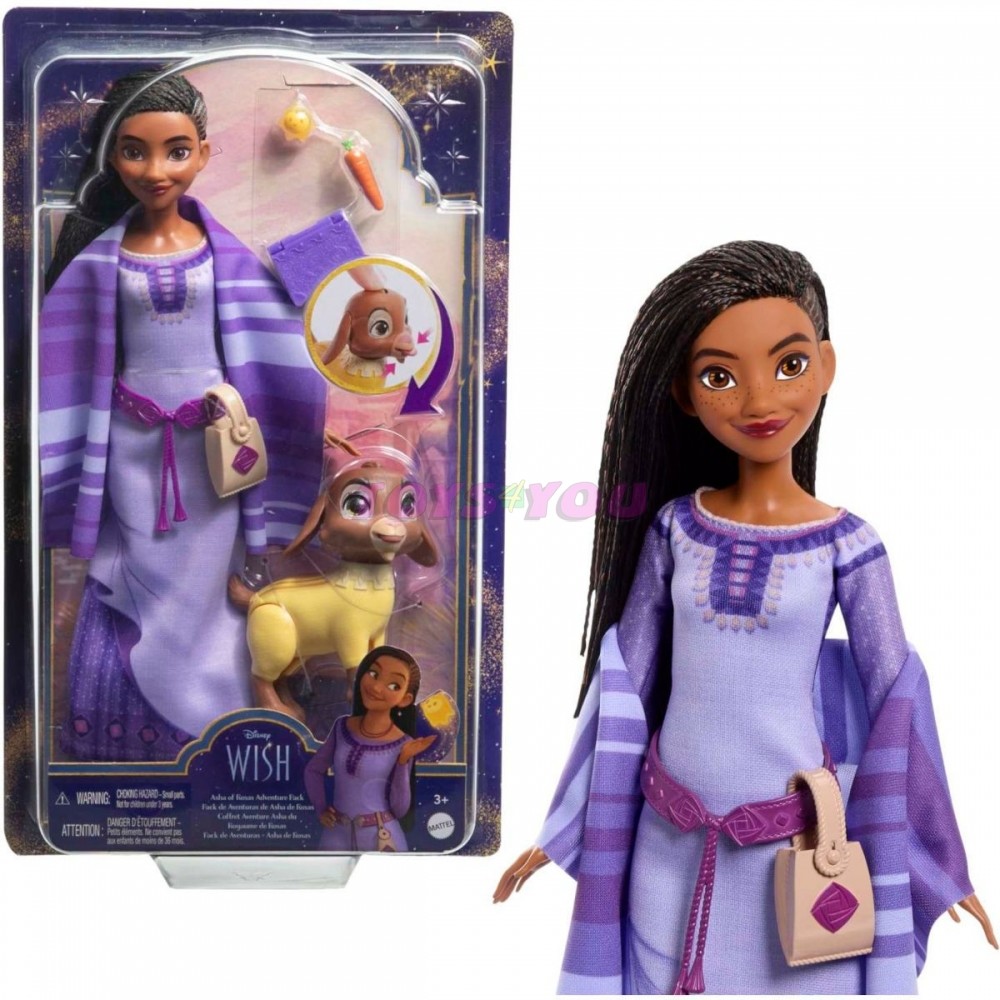 Mattel Disney Přání se zvířecím kamarádem na cestách HPX25