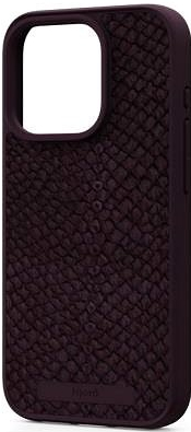 Pouzdro Njord Salmon Leather Magsafe Case iPhone 15 Pro Rust