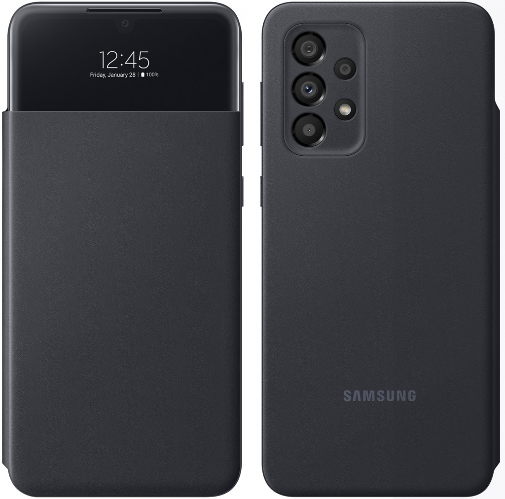 Samsung Galaxy A33 5G Flipové S View černé EF-EA336PBEGEE