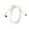 SOLID F14 účastnický TV kabel, pro připojení TV k ant. zásuvce, propojovací, koax, 5m, PAL(M) ->PAL(F)