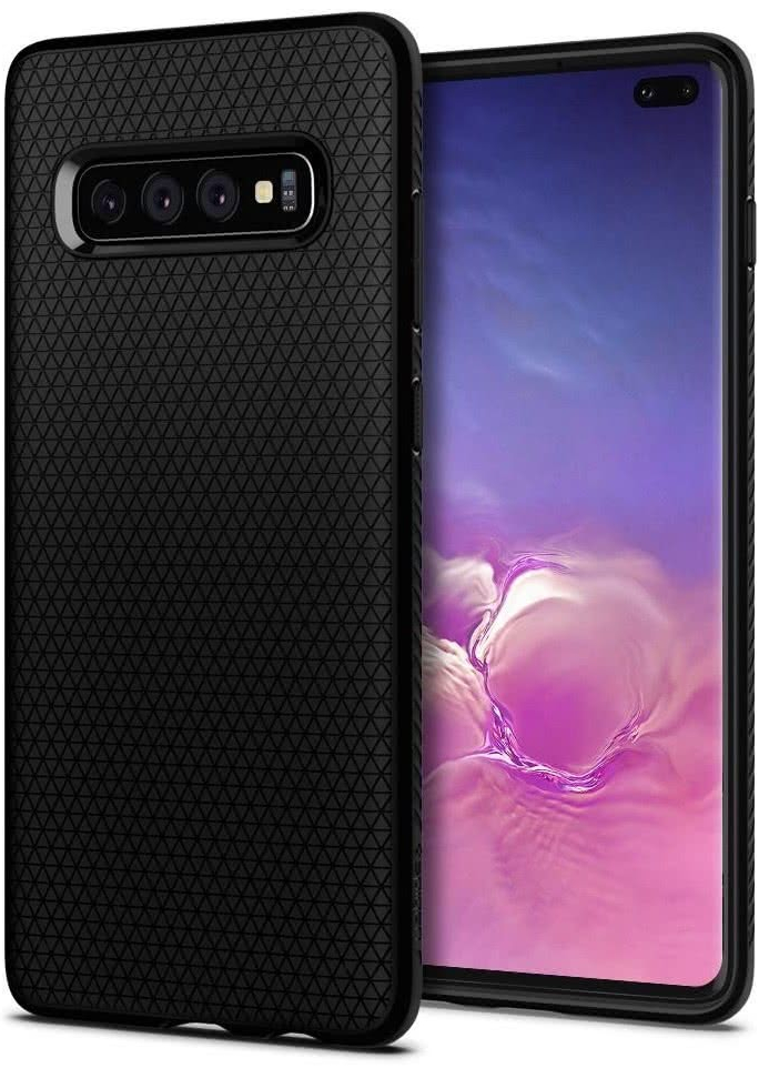 Pouzdro SPIGEN - Samsung Galaxy S10+ Case Liquid Air Matte černé