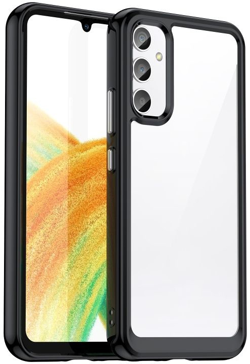Pouzdro Colorful Acrylic case Samsung Galaxy A34 5G černé