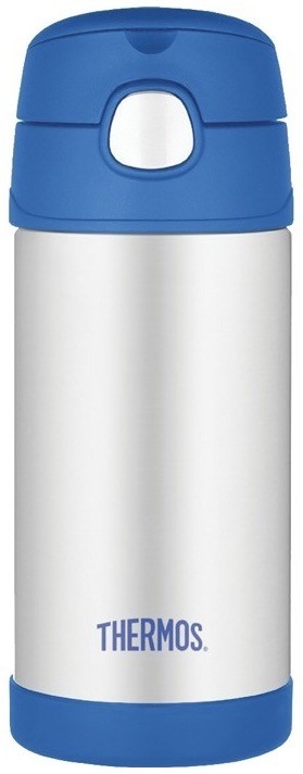 Thermos FUNtainer 355 ml stříbrná modrá