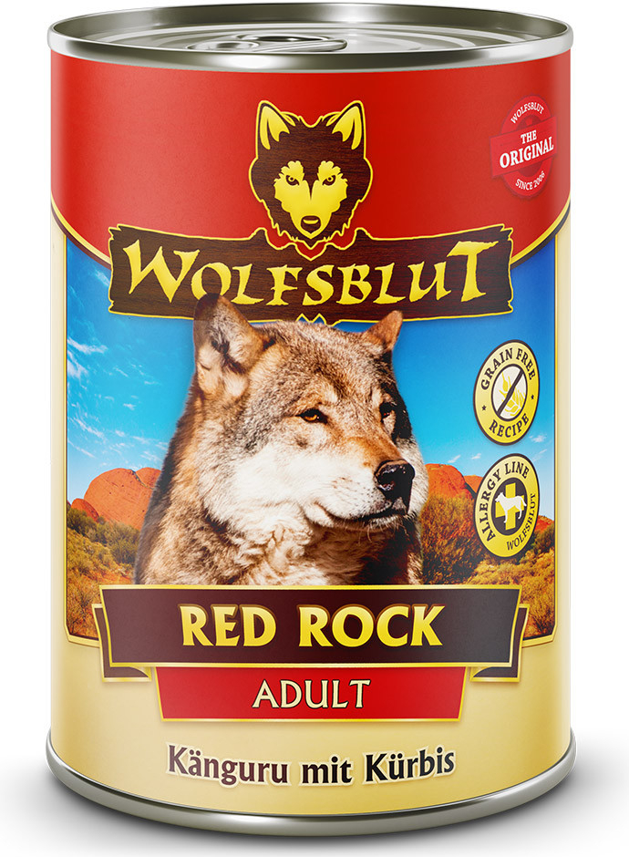 Wolfsblut Red Rock adult klokan s dýní 395 g