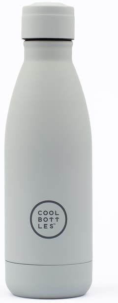 Cool Bottles Nerezová termolahev Pastel Grey třívrstvá 350 ml