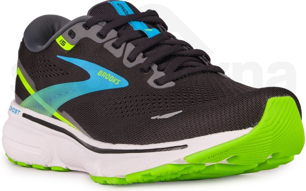 Brooks Ghost 15 M 1103931D006 black/hawaiian ocean/green