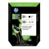 Cartridge HP 21+22, 2 pack, 190/165 stran, černá, SD367AE Cartridge HP 21+22, 2 pack, 190/165 stran, černá, SD367AE