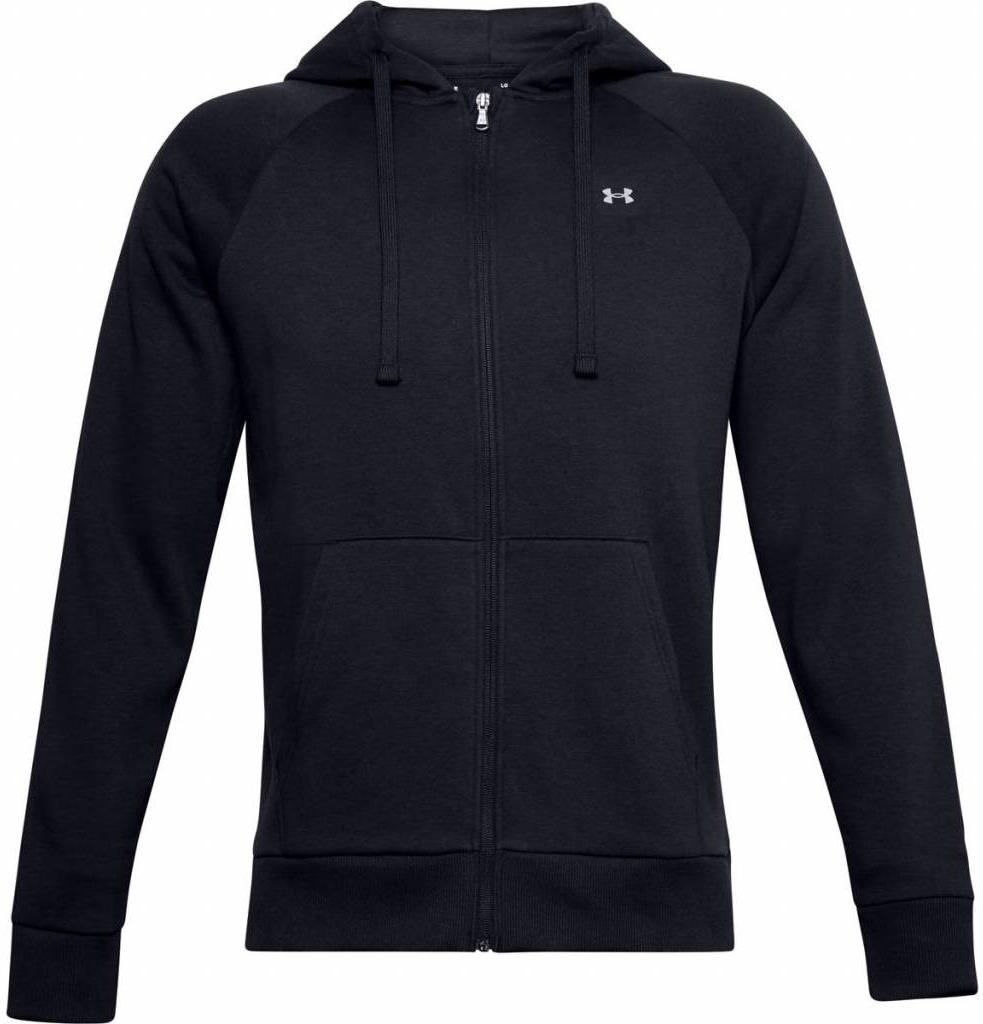 Under Armour Rival Fleece FZ Hoodie Černá