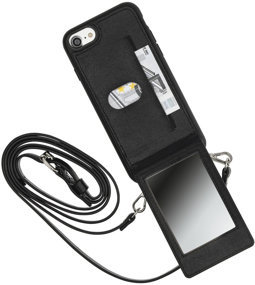 Pouzdro Hama Mirror, cross-body s popruhem a zrcátkem, Apple iPhone 6/6s/7/8/SE 2020