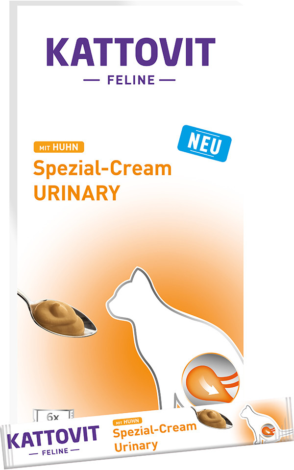 Kattovit Special Cream Urinary kuřecí 6 x 15 g