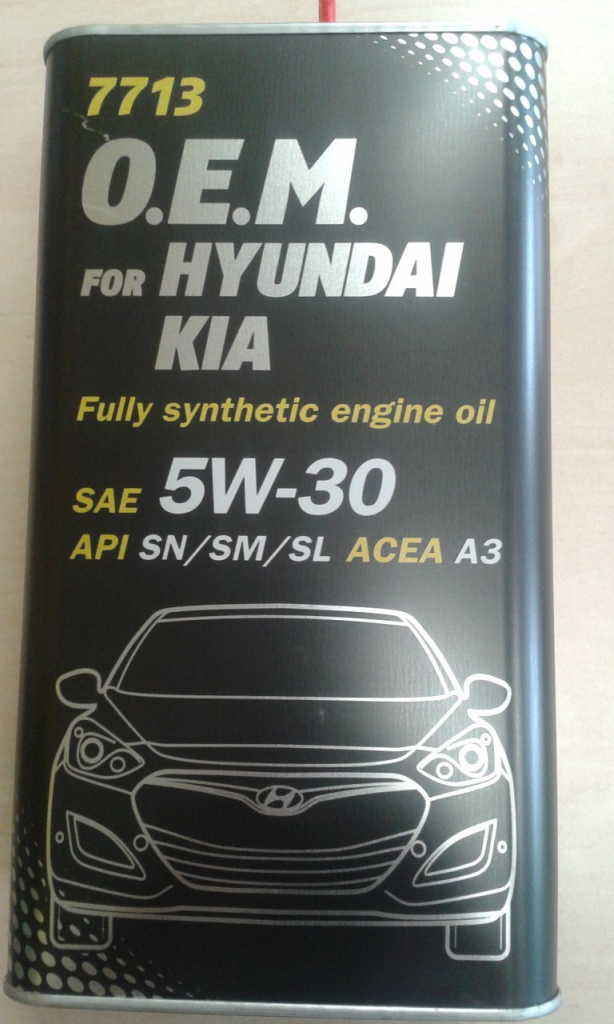 Mannol O.E.M. for Korean Cars 5W-30 4 l