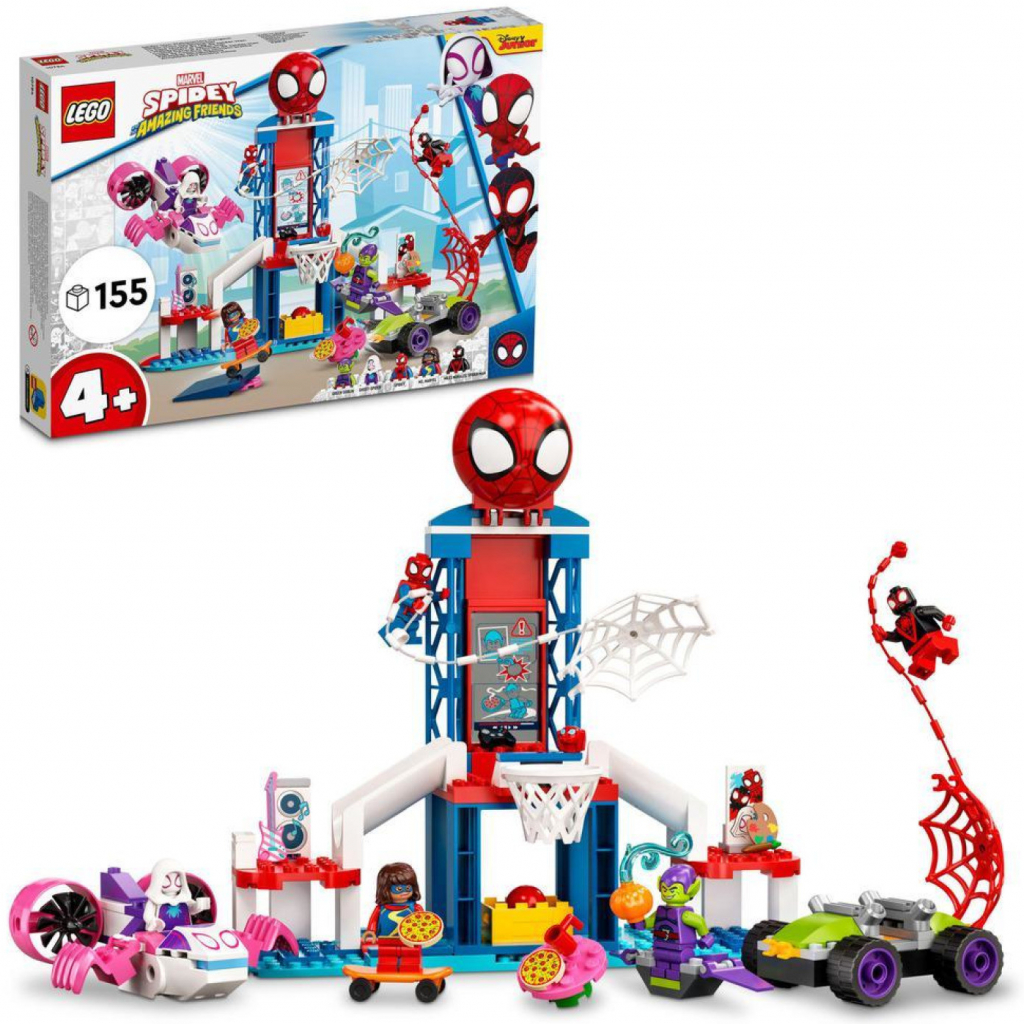 LEGO® Marvel 10784 Spider-Man a pavoučí základna