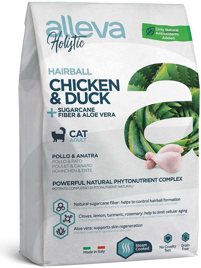 Alleva Holistic Cat Hairball Chicken & Duck 0,4 kg