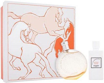 Hermes Eau Des Merveilles EDT 100 ml + tělové mléko 80 ml dárková sada