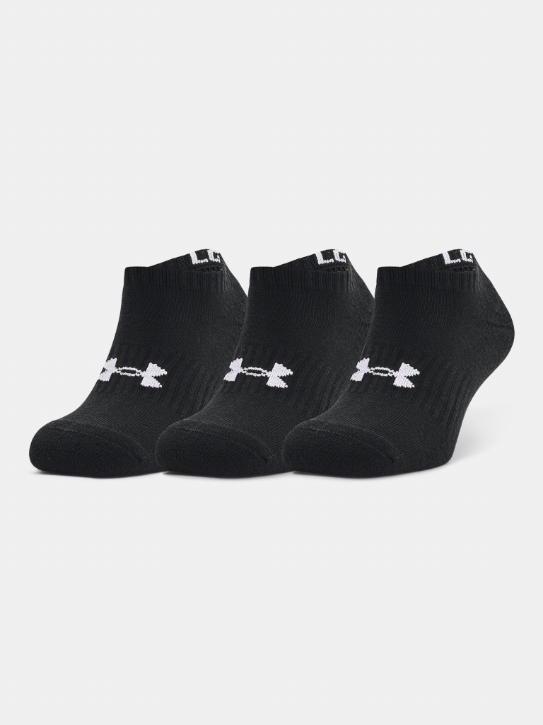 Under Armour ponožky Core No Show 3Pk černé