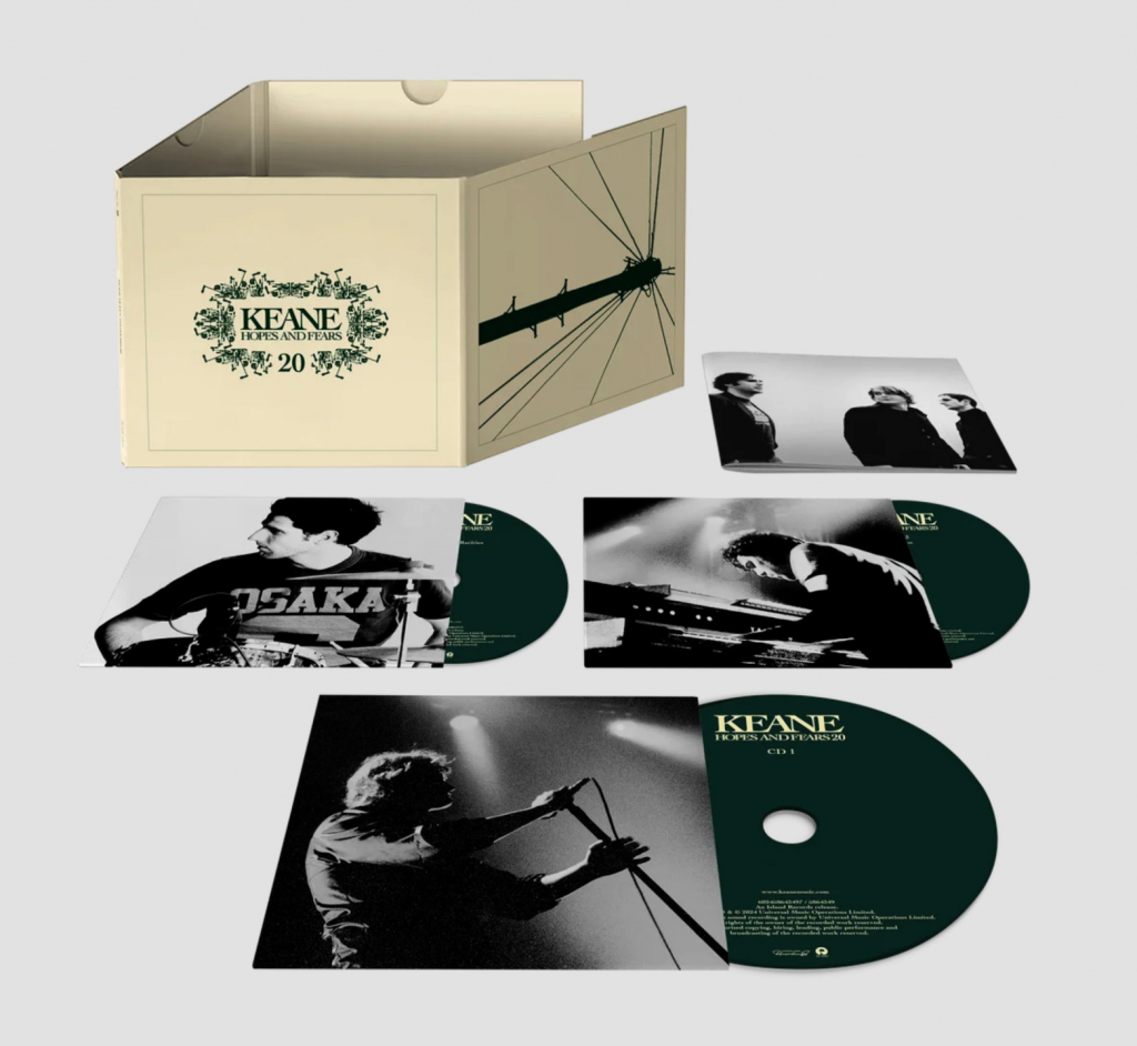 Keane - Hopes And Fears Coloured Anniversary Ed. Digipack CD