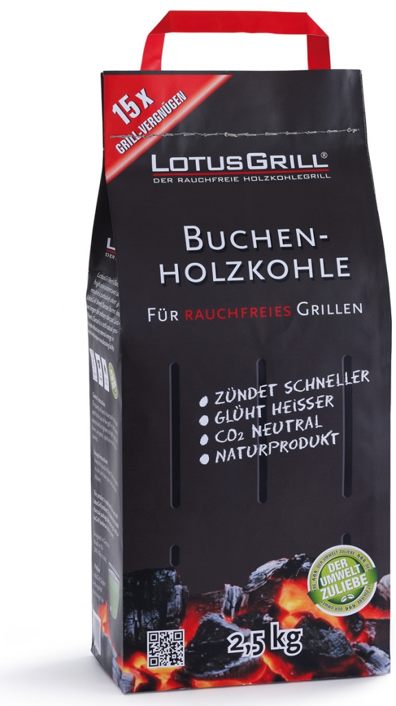 Lotusgrill LK-2500 Dřevěné uhlí 2,5 kg