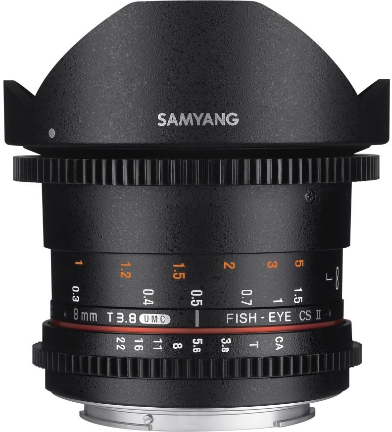 Samyang CINE 8mm T3,8 VDSLR CSII Sony E-mount