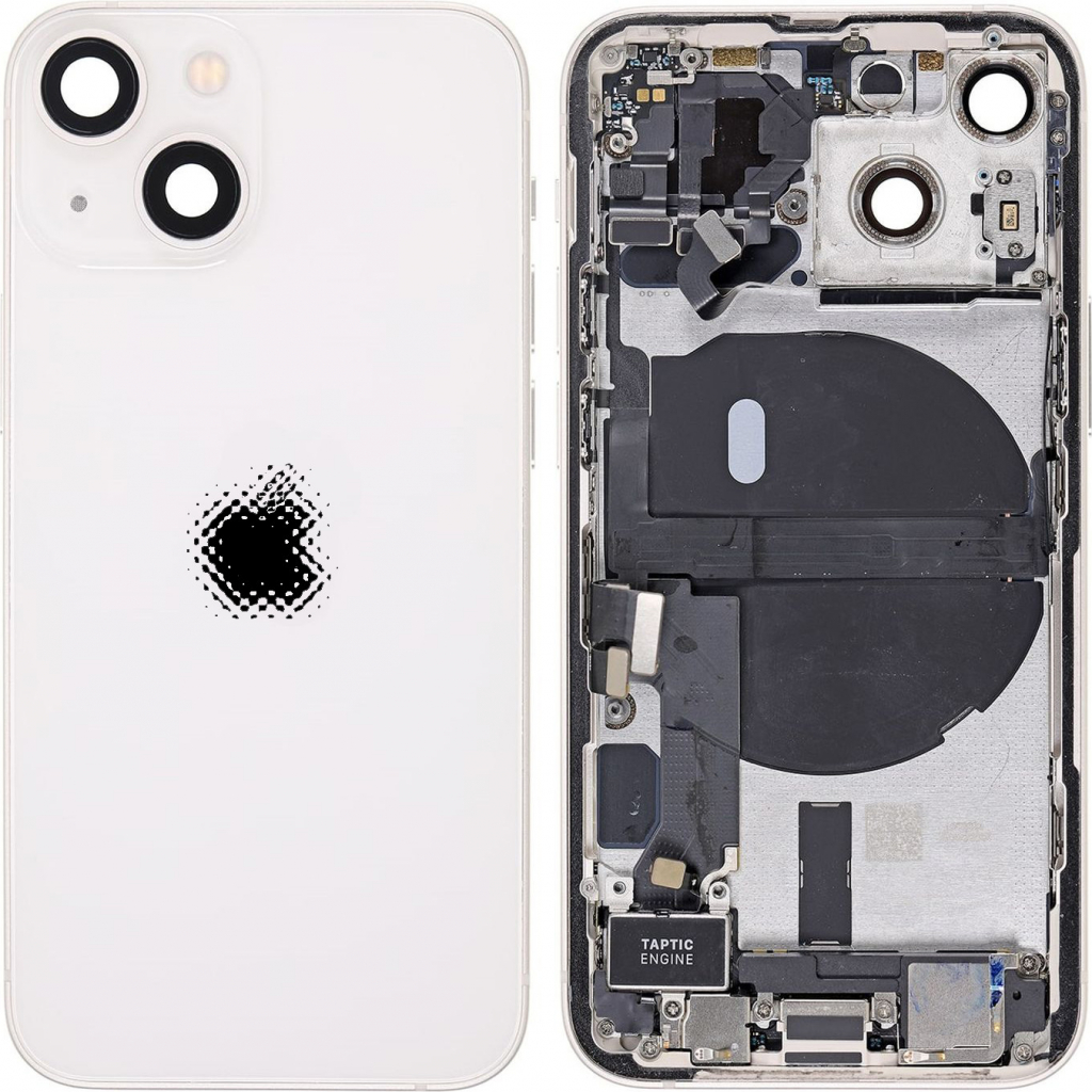 Kryt Apple iPhone 13 Mini zadní Housing s Malými Díly modrý