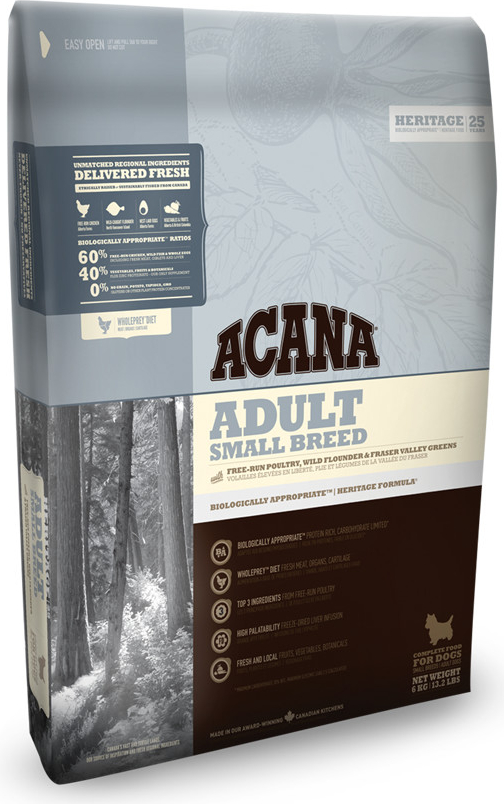 Acana Heritage Adult Small Breed 6 kg