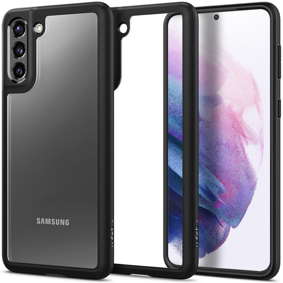 Pouzdro Spigen Samsung Galaxy S21+ Matte černé