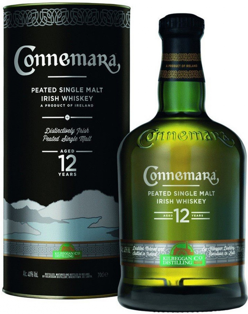 Connemara 12y 40% 0,7 l (tuba)