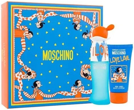 Moschino Cheap & Chic I Love Love EDT ve spreji 30 ml tělové mléko 50 ml