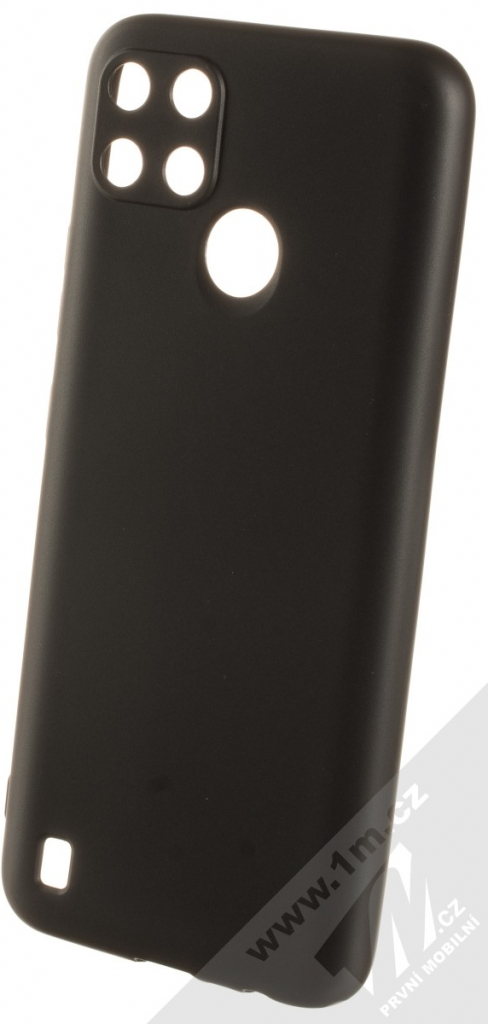 Pouzdro 1Mcz Matt Skinny TPU ochranné silikonové Realme C21Y, Realme C25Y černé