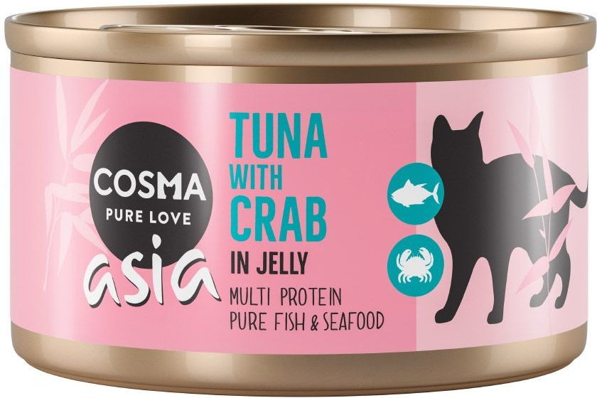Cosma Thai Asia v želé Kuře s tuňákem 6 x 85 g