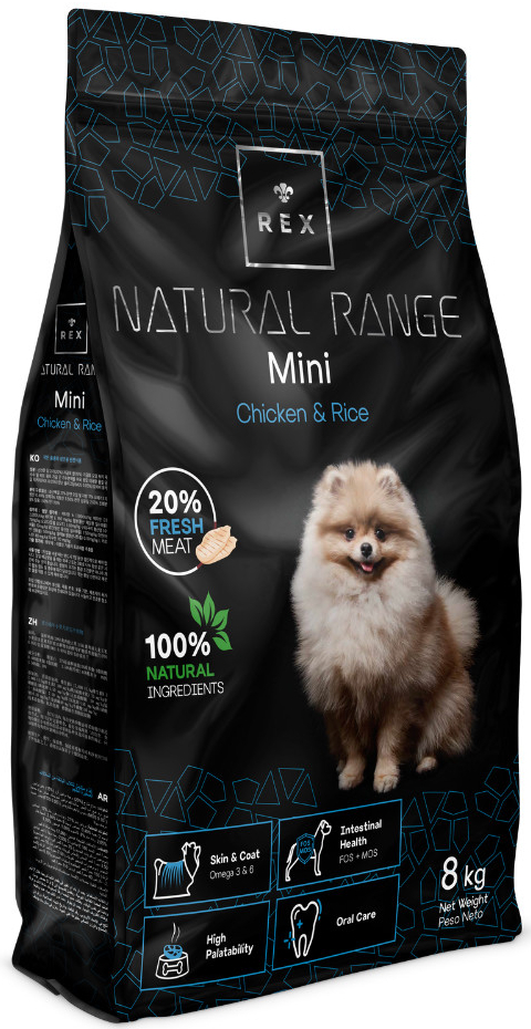 Rex Natural Range Mini Chicken & Rice 8 kg