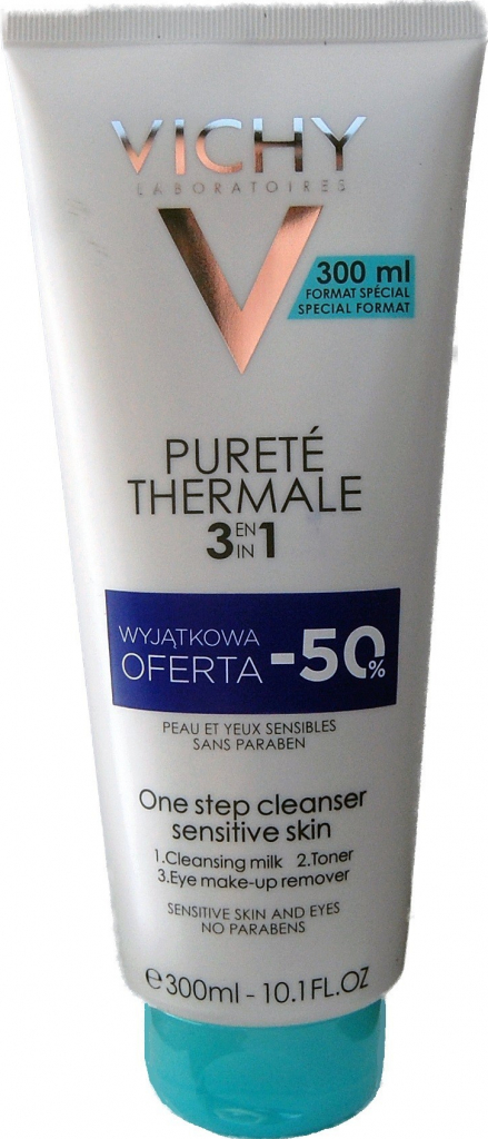 Vichy Pureté Thermale odličovací emulze 3v1 300 ml