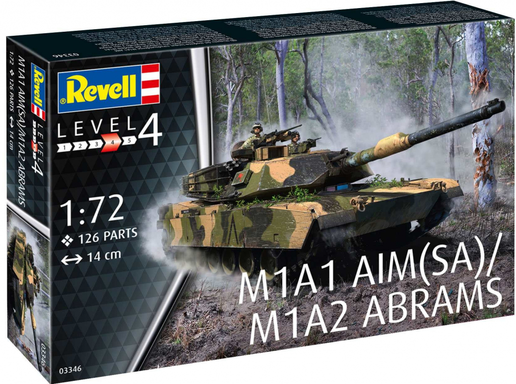 Revell M1A2 Abrams 1:72