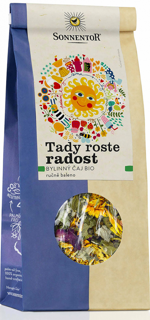 Sonnentor Tady roste radost bio syp. 50 g